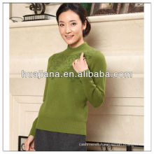 Stoll machine knitting women's cashmere sweater